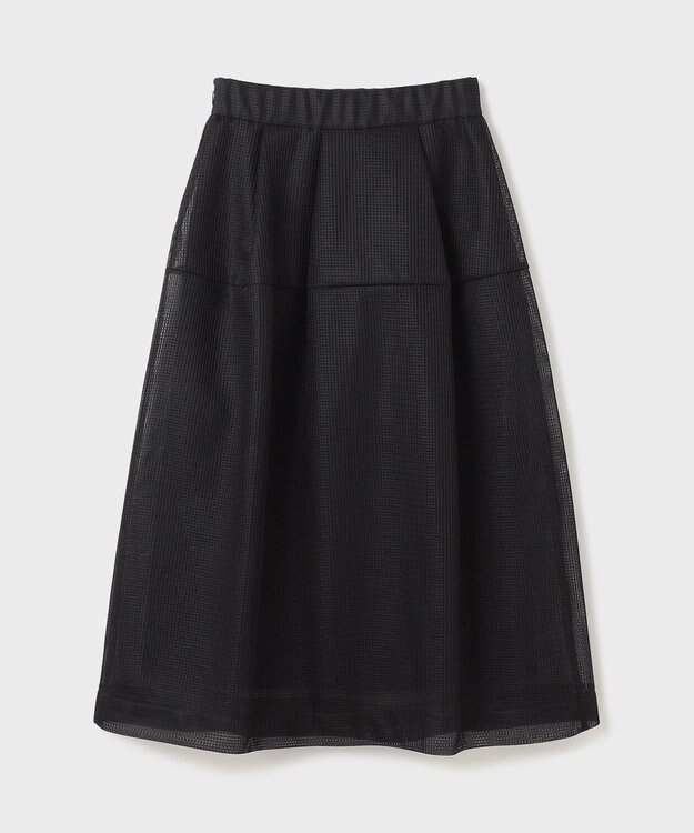 GRACE CONTINENTAL ダンボールメッシュスカート ブラック