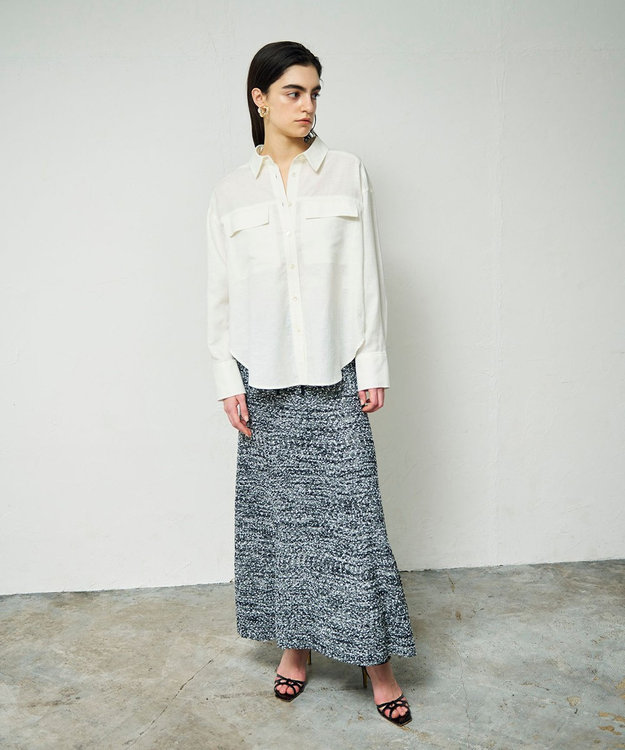 Grace Class ネップツイードスカート ネップツイードニットスカート / GRACE CONTINENTAL | GRACE