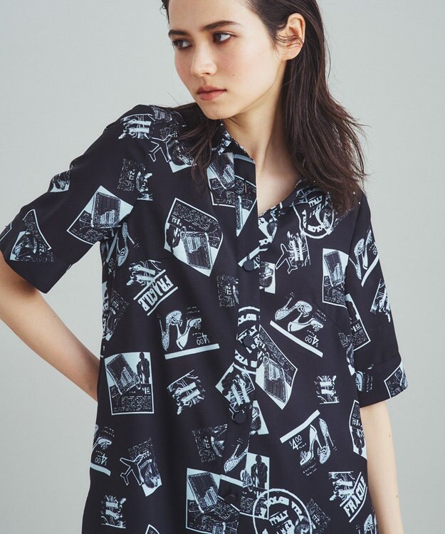 フォトプリントシャツドレス / GRACE CONTINENTAL | GRACE