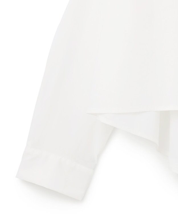 GRACE CONTINENTAL ビジューカラーシャツ ホワイト