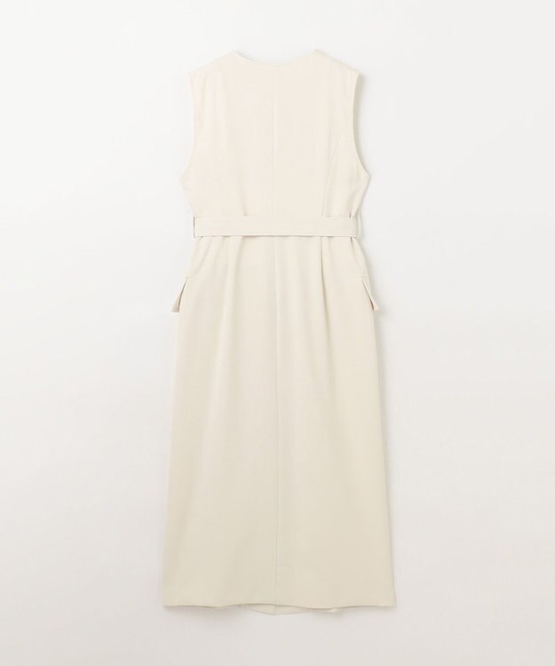 GRACE CONTINENTAL ベルト付ジャンパースカート キナリ