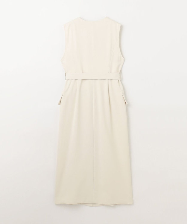 GRACE CONTINENTAL ベルト付ジャンパースカート キナリ