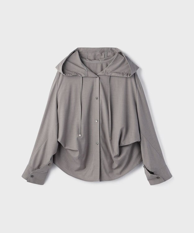 GRACE CONTINENTAL ドルマンフ－ディシャツ グレー