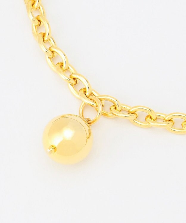 GRACE CONTINENTAL チェーンDモチーフチャーム ゴールド