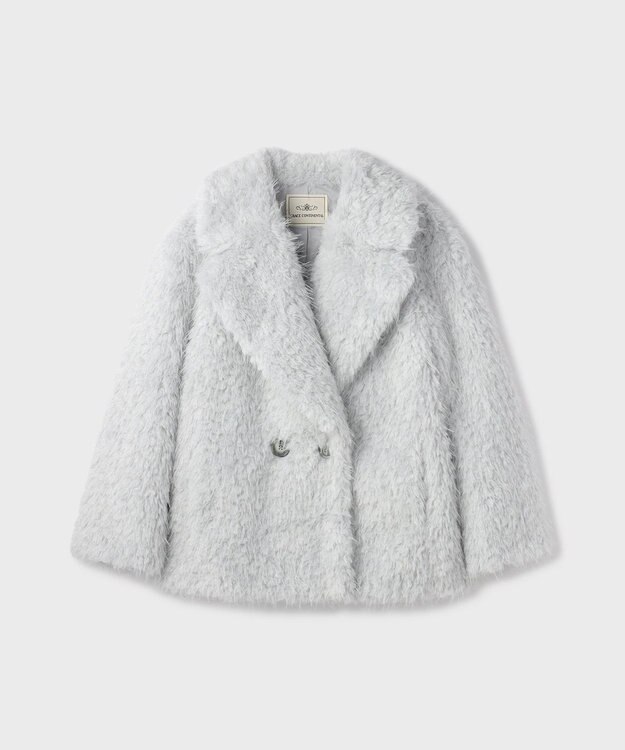⭐︎るんるん⭐︎ グレースコンチネンタル　フェィクファー付きコート GRACE CONTINENTAL｜フェイクファーPコート | Rakuten Fashion(楽天