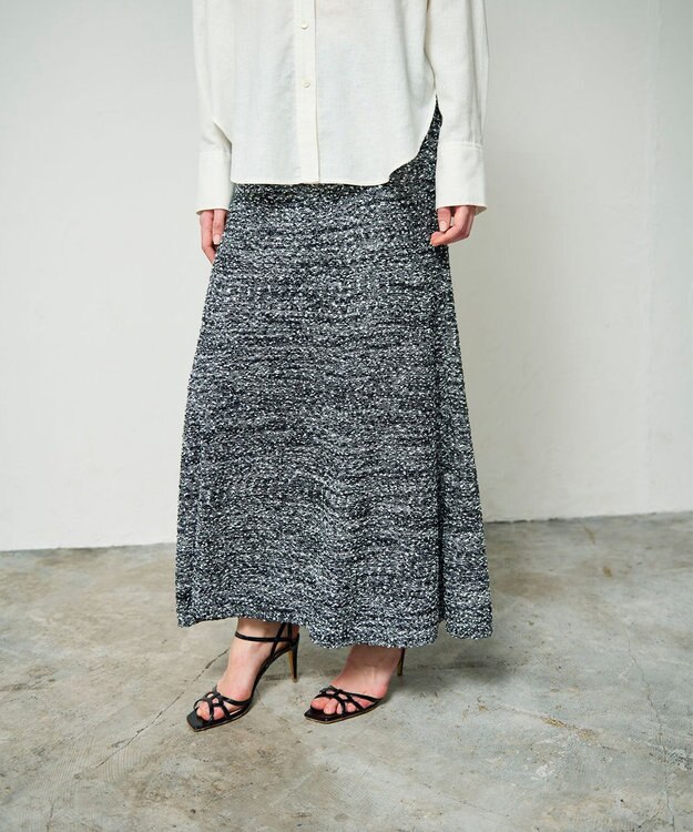 Grace Class ネップツイードスカート ネップツイードニットスカート / GRACE CONTINENTAL | GRACE
