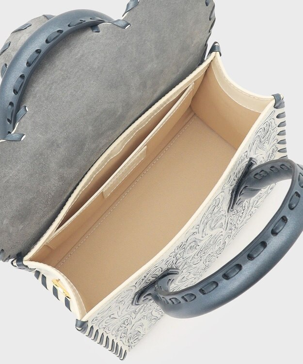 GRACE CONTINENTAL RS Handbag-gs ネイビー