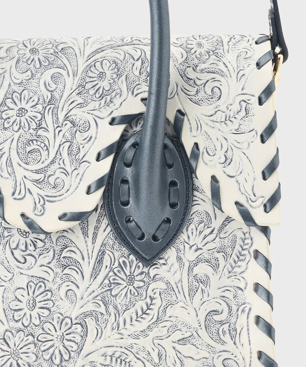 GRACE CONTINENTAL RS Handbag-gs ネイビー