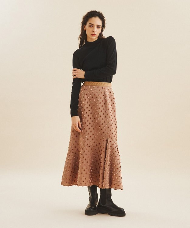 GRACE CONTINENTAL ドットスカート　Freesize チュールドットスカート / GRACE CONTINENTAL | GRACE