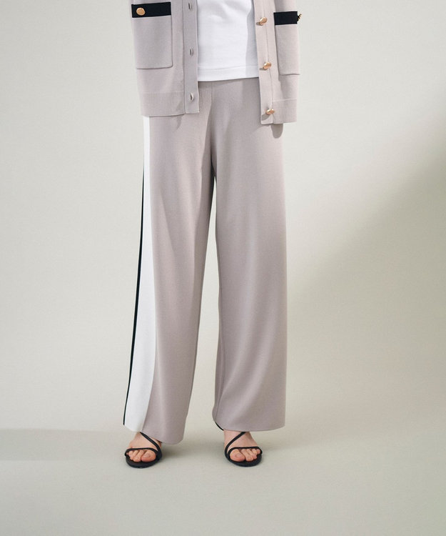 新品　グレースコンチネンタル　アシメラインパンツ アシメラインパンツ / GRACE CONTINENTAL | GRACE CONTINENTAL