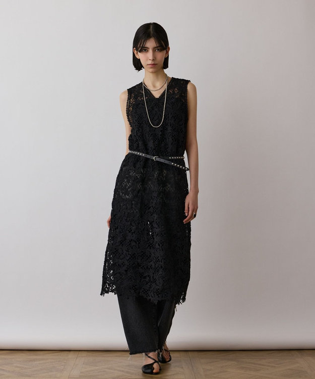 GRACE CONTINENTAL スタッズベルト ブラック