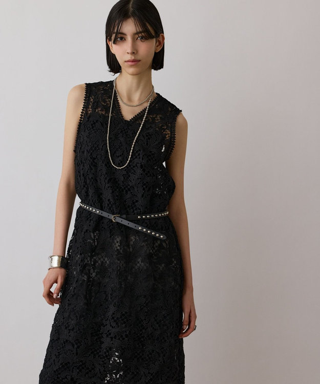 GRACE CONTINENTAL スタッズベルト ブラック