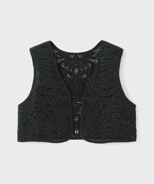 GRACE CONTINENTALbグレースコンチネンタル　メッシュembジレ メッシュembジレ / GRACE CONTINENTAL | GRACE CONTINENTAL