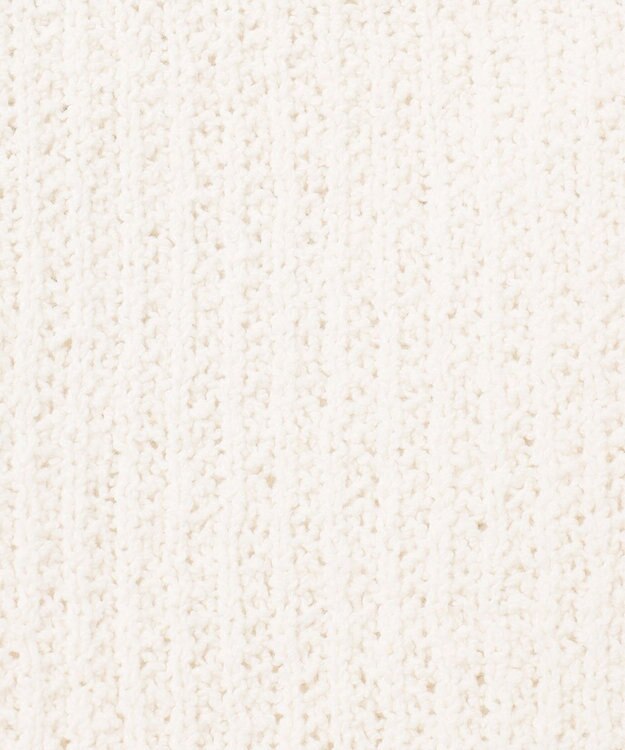 GRACE CONTINENTAL バイカラーニットノースリーブ ホワイト