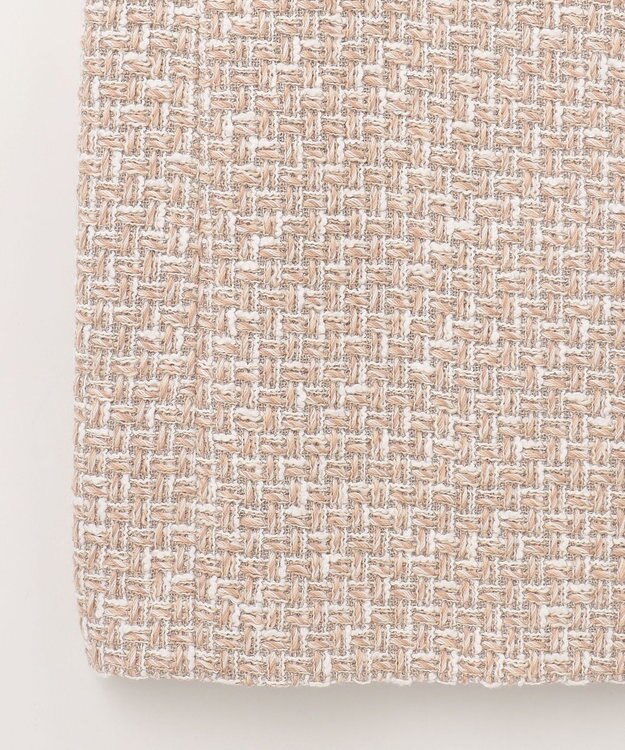 GRACE CONTINENTAL ツイードジレワンピース ベージュ