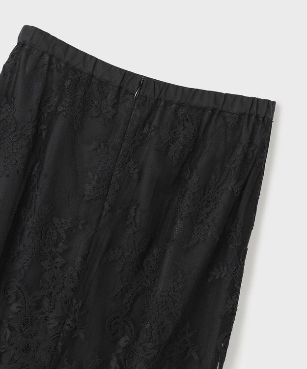 GRACE CONTINENTAL レースレイヤードスカート ブラック