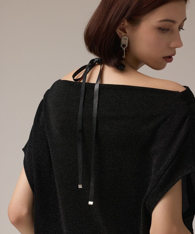 GRACE CONTINENTAL リボンチョーカー シルバー