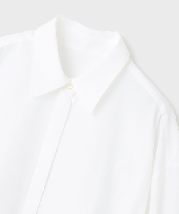 GRACE CONTINENTAL 2WAYシャツブラウス ホワイト