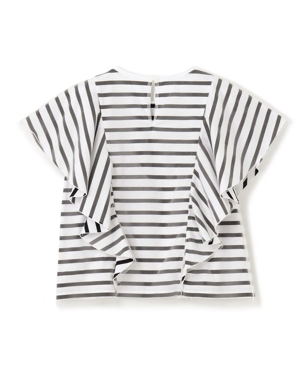 GRACE CONTINENTAL チュールレイヤードトップ ホワイト