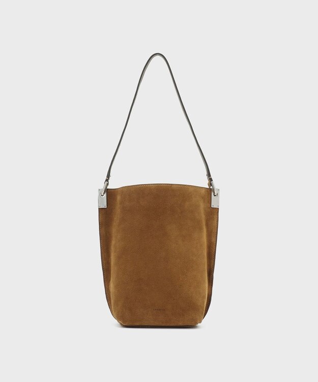 GRACE CONTINENTAL ORSETTO RACCOLTO BAG ブラウン