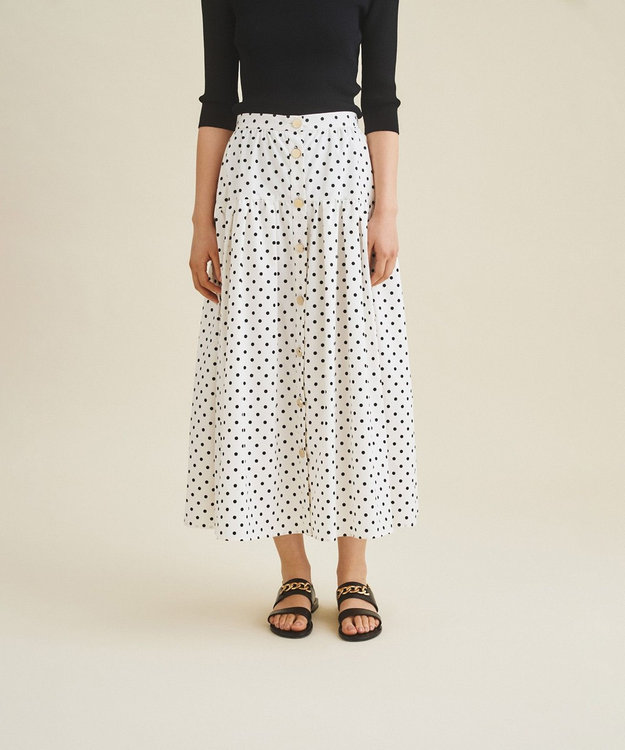 グレースコンチネンタル　トリアセタフタスカート トリアセタフタスカート / GRACE CONTINENTAL | GRACE