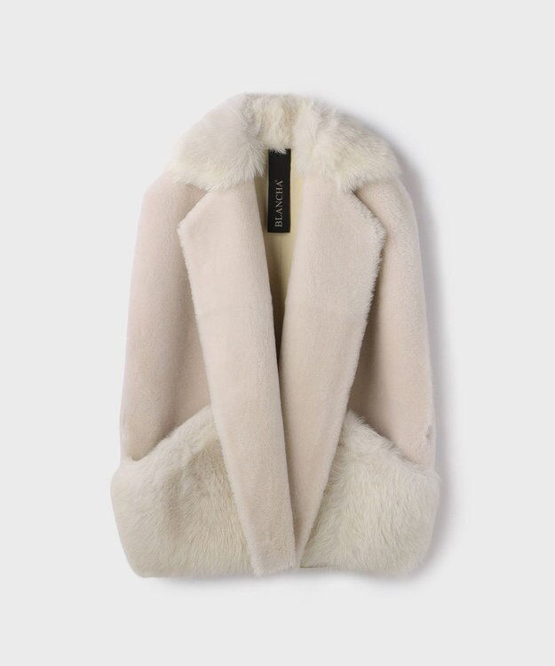 GRACE CONTINENTAL 【BLANCHA】ムートンジレ ホワイト