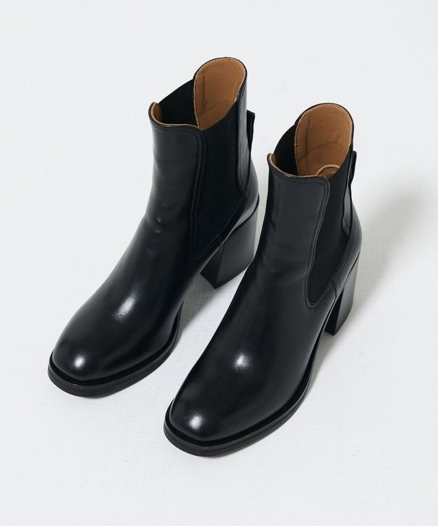 GRACE CONTINENTAL ANGERO　BERVICATO サイドゴアブーツ ブラック