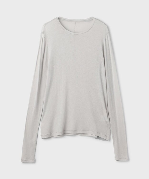 GRACE CONTINENTAL シルクベアカットトップ グレー