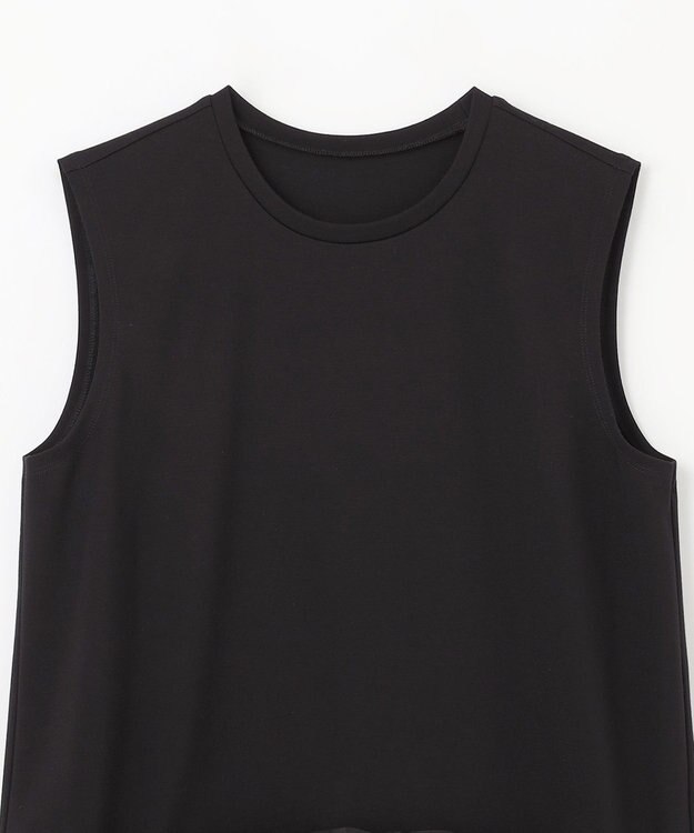 GRACE CONTINENTAL ヘムフリルカットトップ ブラック