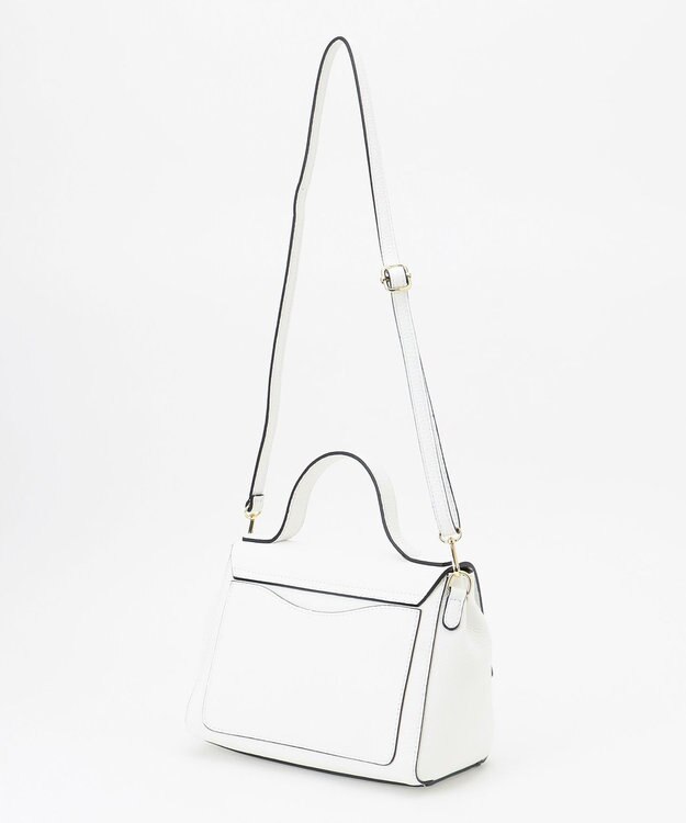 GRACE CONTINENTAL ROBERTA　PRIANIワンハンドルバッグ ホワイト
