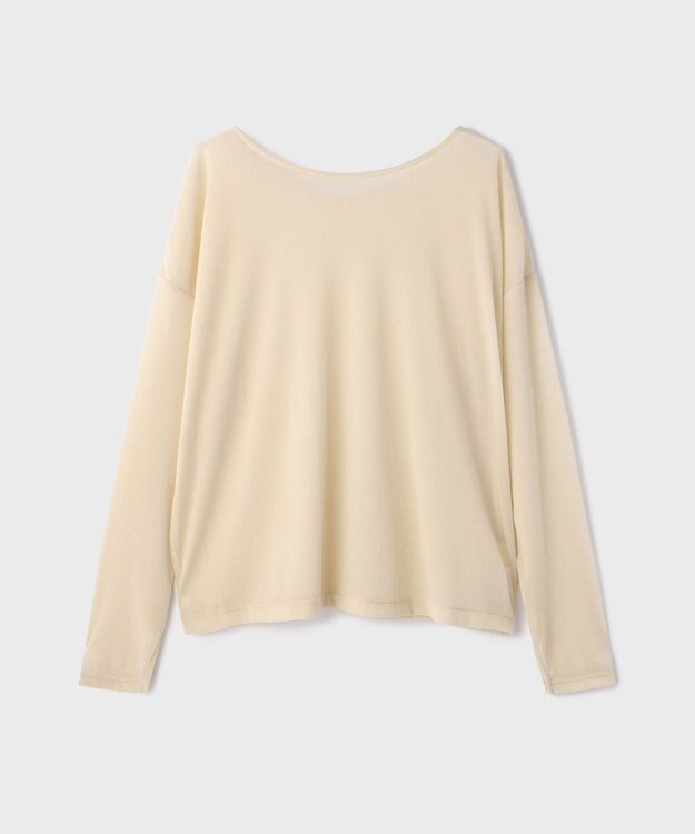 GRACE CONTINENTAL フロッキーオーバーカットトップ キナリ