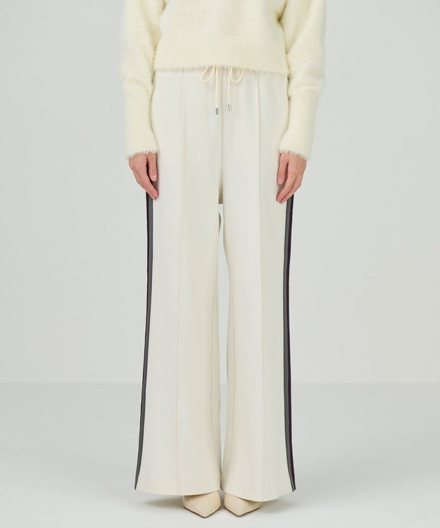 GRACE CONTINENTAL サイドラインポンチパンツ キナリ