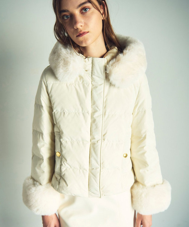 GRACE CONTINENTAL コンパクトダウンジャケット キナリ