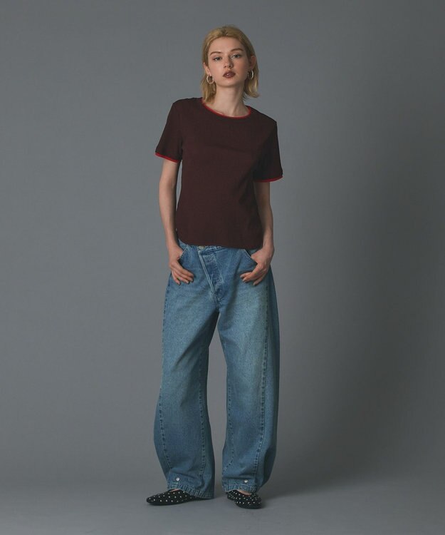 GRACE CONTINENTAL シアーテレコカットトップ ブラウン