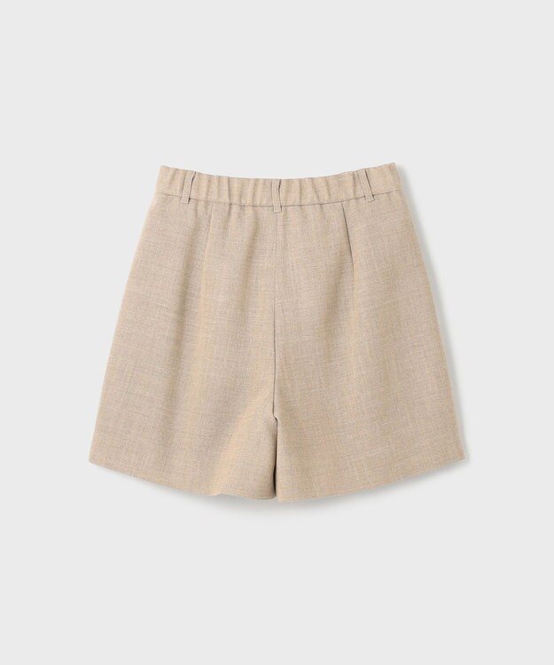 GRACE CONTINENTAL リネンライクショートパンツ ベージュ