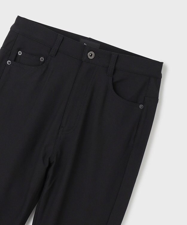 GRACE CONTINENTAL 裏起毛2WAYstスリムパンツ ブラック