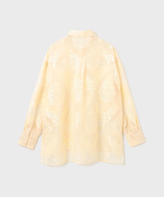 GRACE CONTINENTAL オーナメントオーバーシャツ キナリ