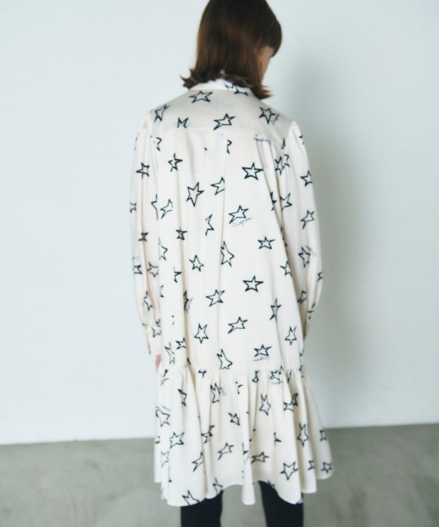 GRACE CONTINENTAL スタープリントミニワンピース キナリ