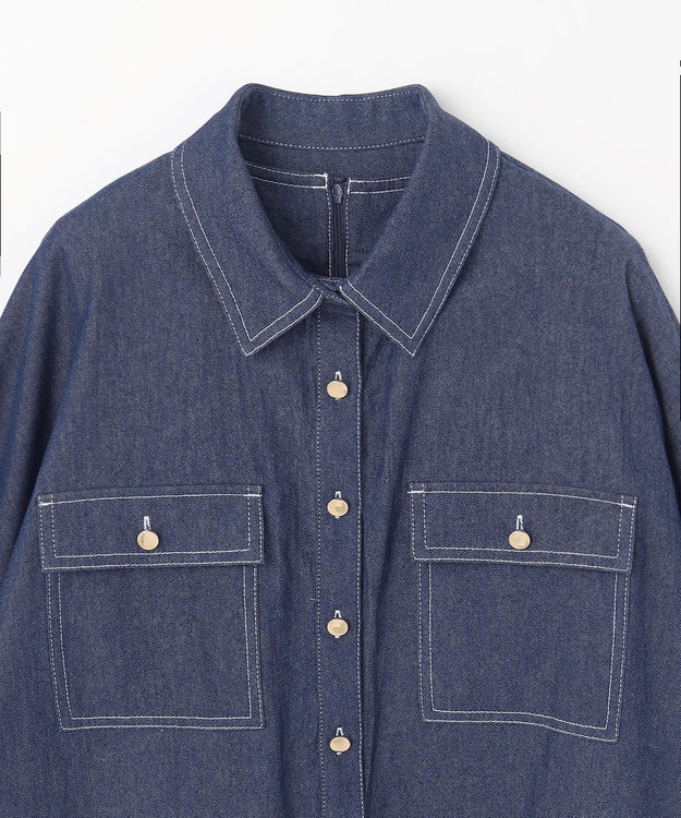 GRACE CONTINENTAL セットデニムワンピース インディゴ