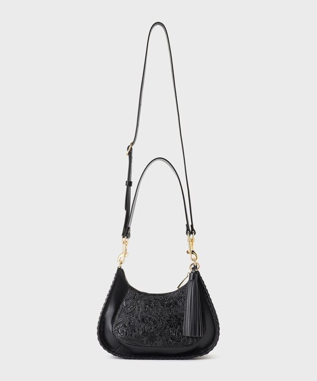 GRACE CONTINENTAL Handle MoonBag ブラック