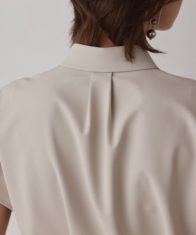 GRACE CONTINENTAL シャツオールインワン ベージュ