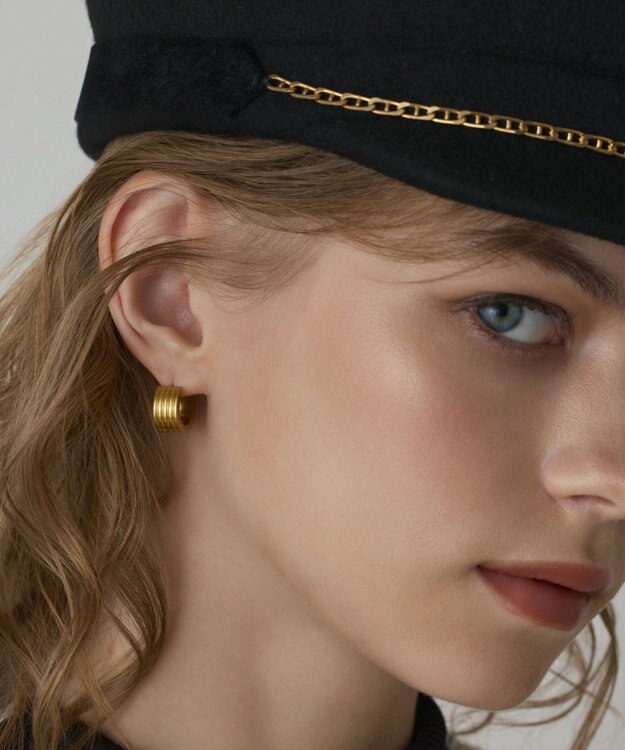 GRACE CONTINENTAL FERRUCCIO VECCHI キャスケット ブラック