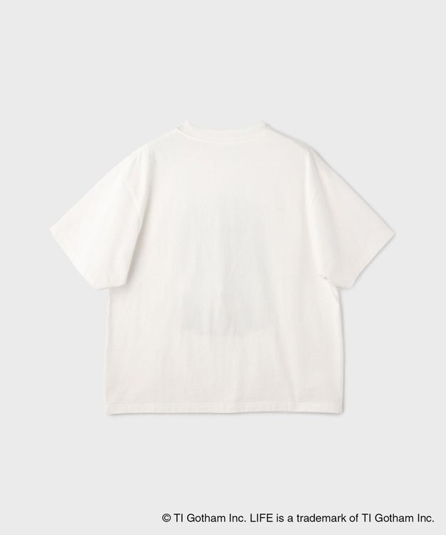 GRACE CONTINENTAL LIFEphotoTシャツ ホワイト