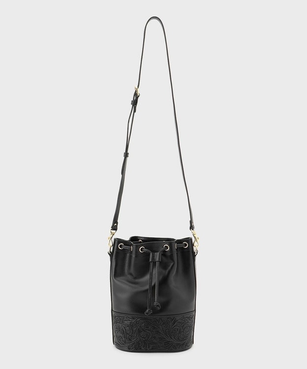 GRACE CONTINENTAL Drawstring Bag ブラック