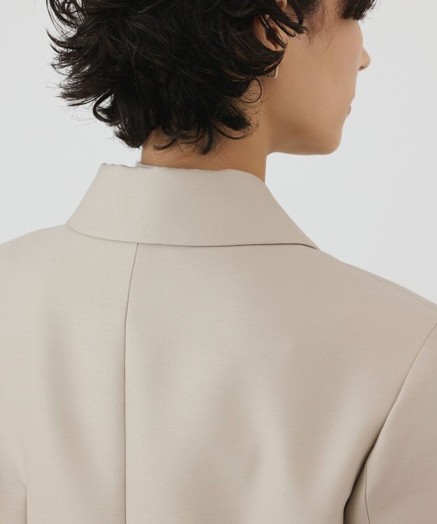 GRACE CONTINENTAL ウールシルクジャケット ベージュ