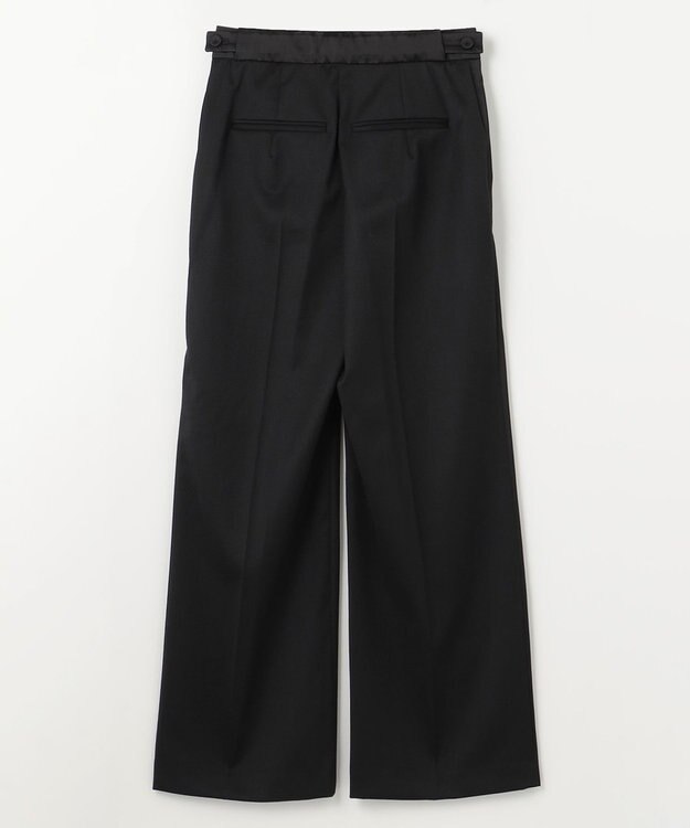GRACE CONTINENTAL タキシードワイドパンツ ブラック