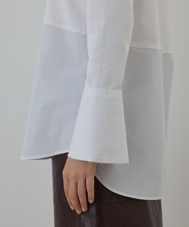 GRACE CONTINENTAL レイヤードカットトップ ホワイト