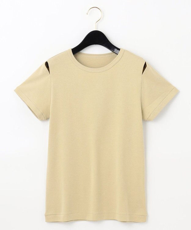 GRACE CONTINENTAL フライスTシャツ ベージュ