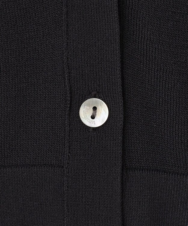 GRACE CONTINENTAL ショートドルマンニットカーディガン ブラック