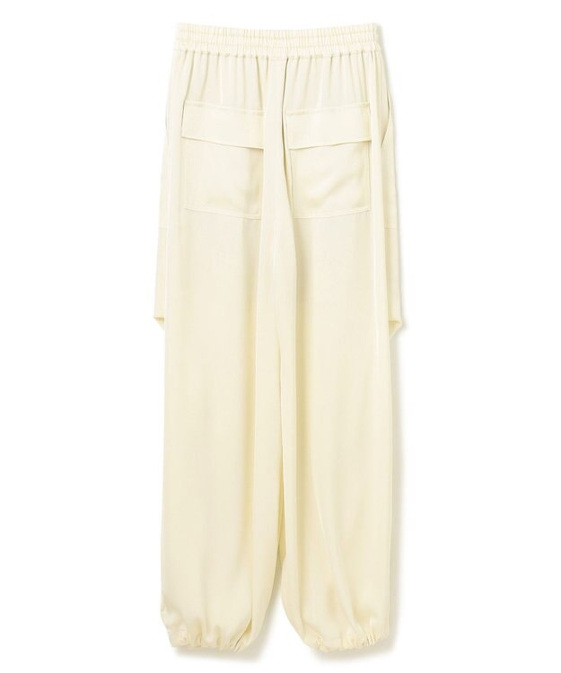 GRACE CONTINENTAL サテンワークパンツ キナリ